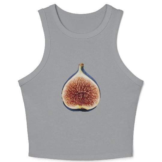 Fig Realistic Crop Tank Top