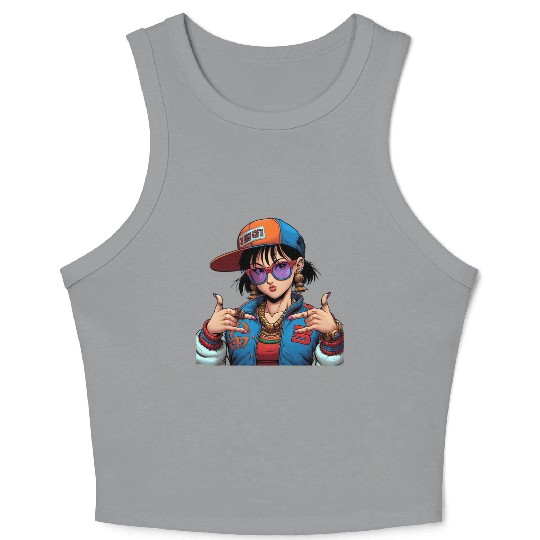 Urban Chic Anime Crop Tank Top