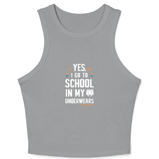 Embrace The Homeschool Journey With Your Crop Tank Top