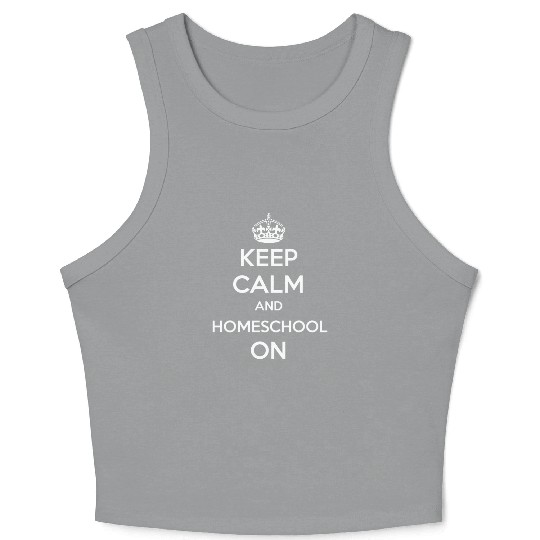 Embrace The Homeschool Journey With Your Crop Tank Top