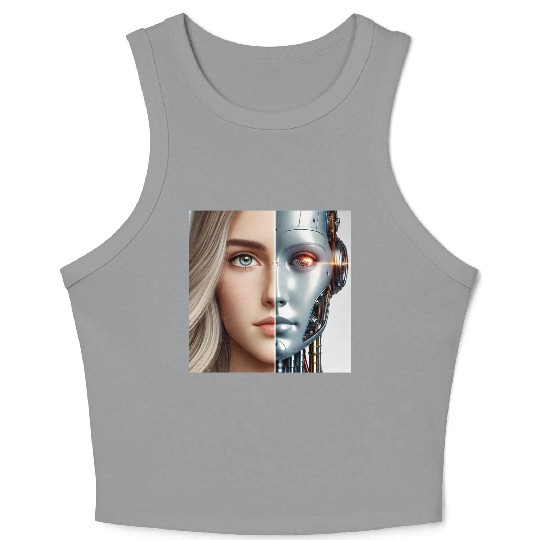 The Future is Now Crop Tank Top