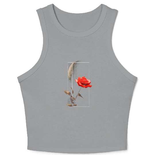 Anime Ramen Dogs Boba Sketching Crop Tank Top