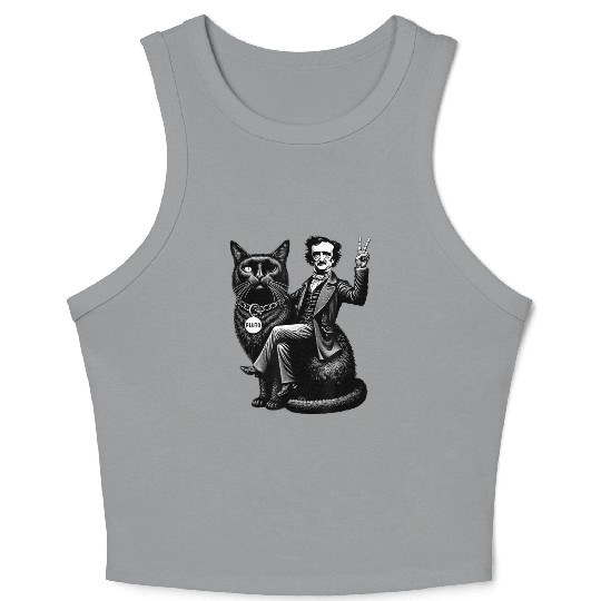 Edgar Allan Poe Riding Crop Tank Top