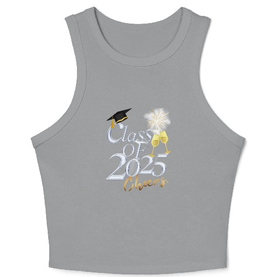 Class of 2025 cheers Crop Tank Top