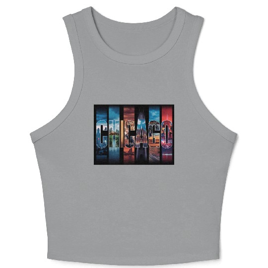 Chicago Crop Tank Top