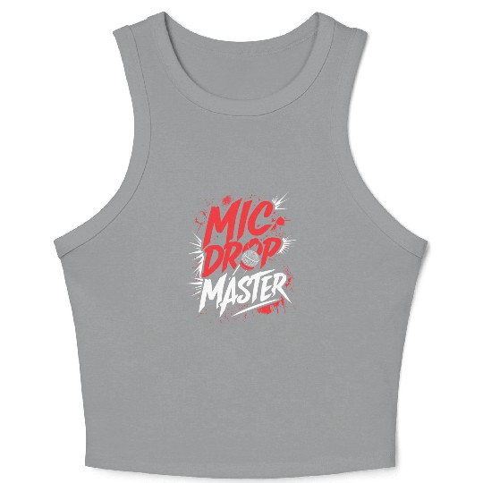 Epic Lyrical Battle of the Titans: Hip Hop Rap Crop Tank Top
