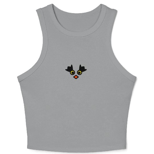 Angry bird Crop Tank Top