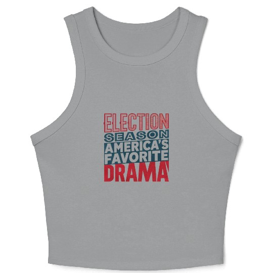 US Election Season Crop Tank Top