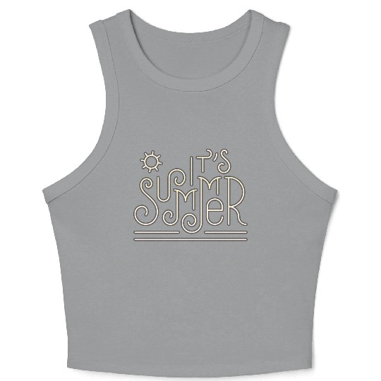 Its Summer Crop Tank Top