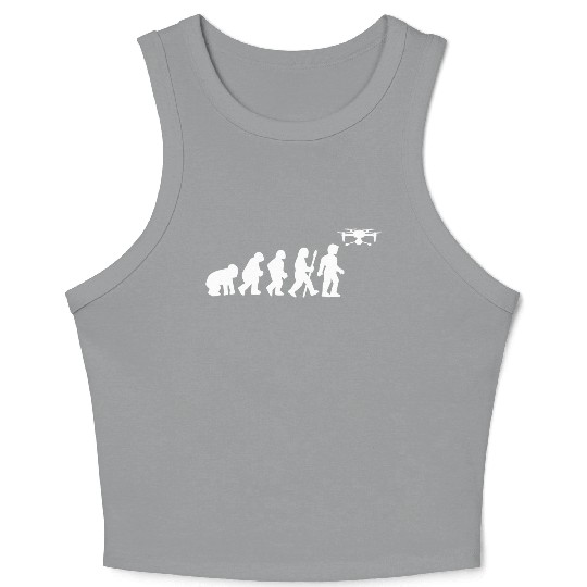 Drone Pilot Evolution Quadcopter Crop Tank Top