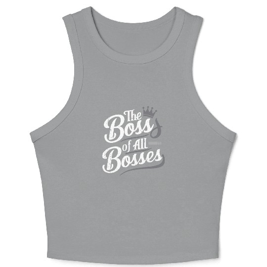 Mobster Gangster Mafia Organized Crime Boss Crop Tank Top