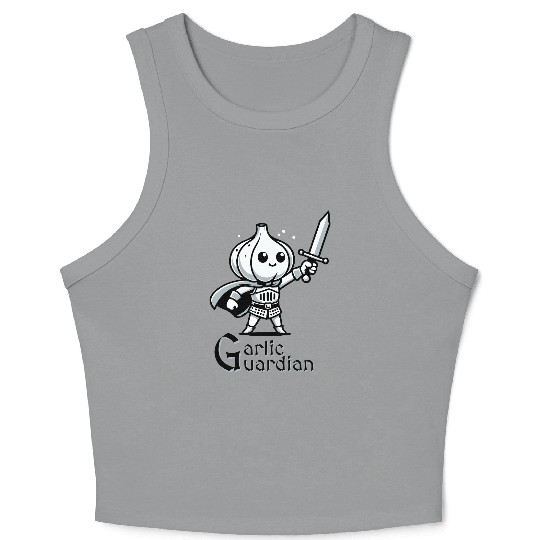 Garlic Guardian Crop Tank Top