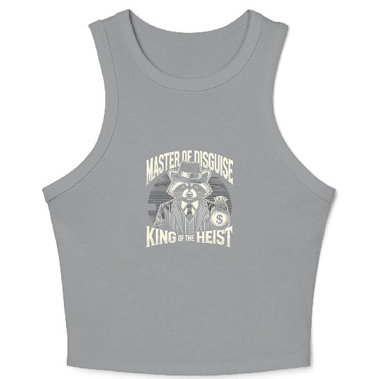 Mobster Gangster Mafia Organized Crime Boss Crop Tank Top