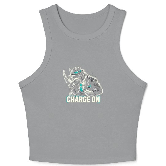 Mobster Gangster Mafia Organized Crime Boss Crop Tank Top