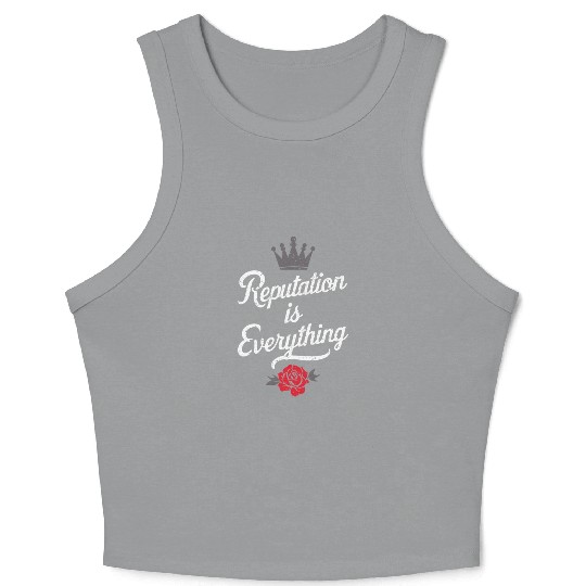 Mobster Gangster Mafia Organized Crime Boss Crop Tank Top
