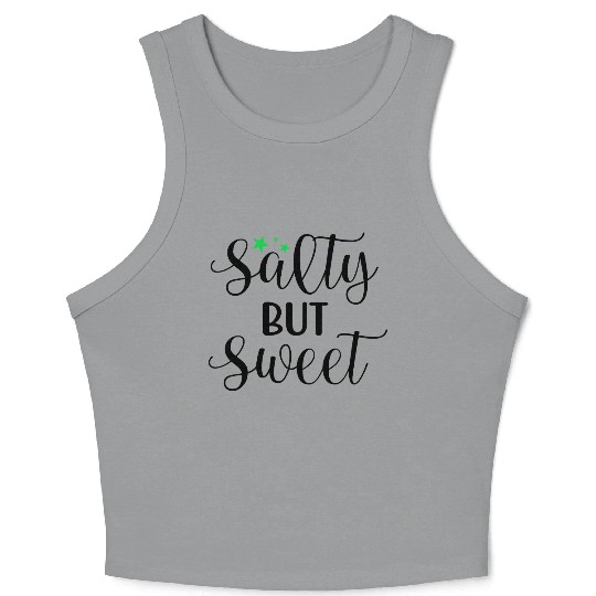 Salty but sweet Crop Tank Top