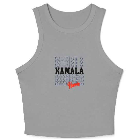 Kamala Harris President USA 2024 Crop Tank Top