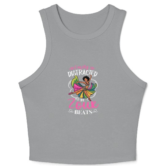 Zouk Dance Festival Design for Zouk Dancer Crop Tank Top