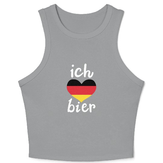 Germany Germany Flag Crop Tank Top
