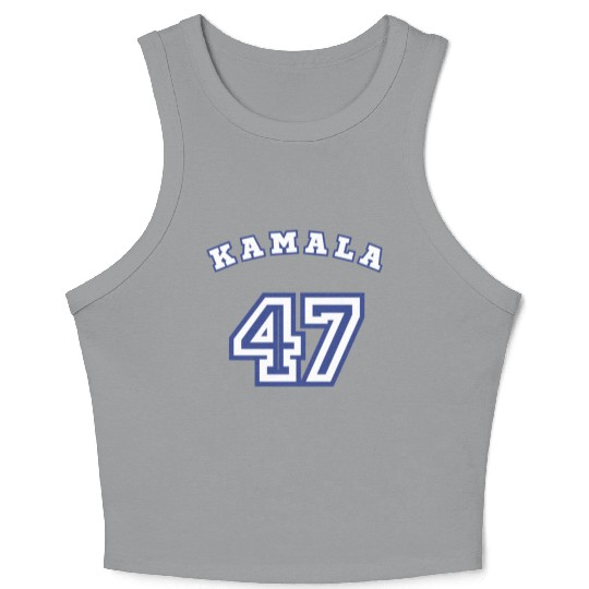 Kamala Harris 47 th President USA 2024 Election Crop Tank Top