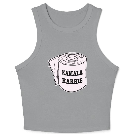 Kamala Harris Toilet Paper LIKE US ON FACEBOOK # Crop Tank Top