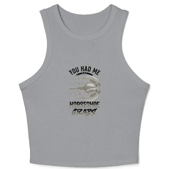 Horseshoe Crab Crop Tank Top