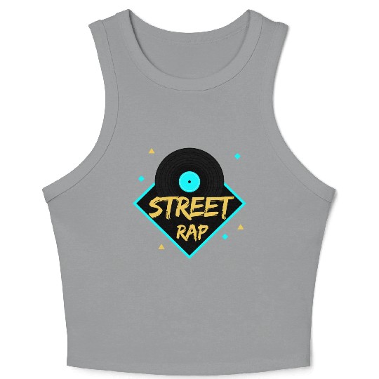 Street Rap Crop Tank Top