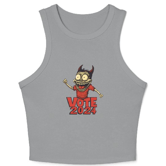 Vote 2024 Election Crop Tank Top 0012