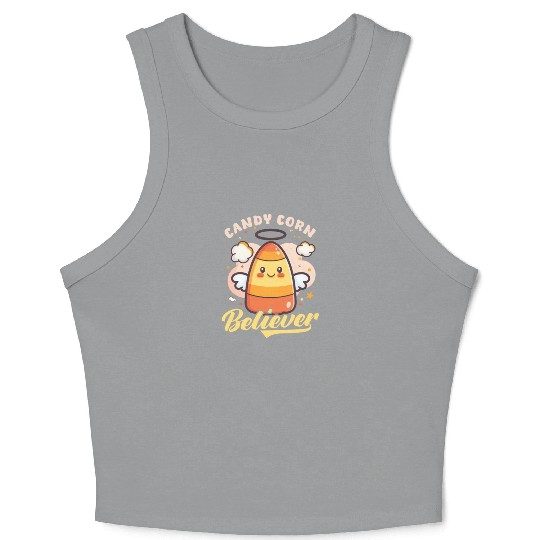 Candy Corn Candy Corn Believer Crop Tank Top