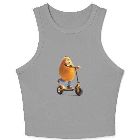 Sweet Potato Crop Tank Top