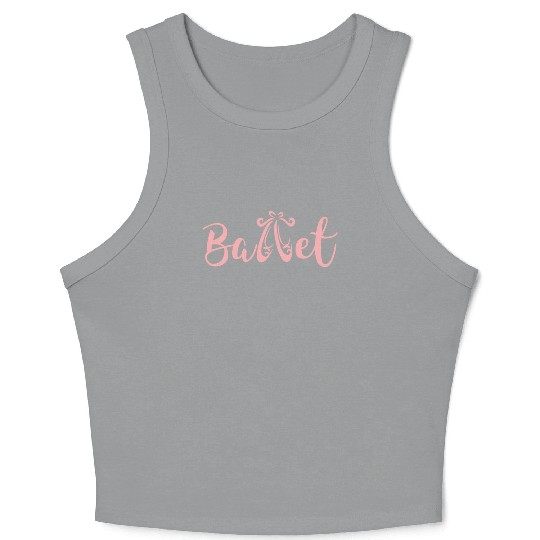 Ballet Dancer Dance Lover Crop Tank Top