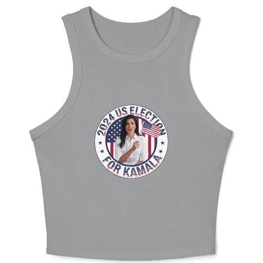 2024 US election for Kamala Crop Tank Top