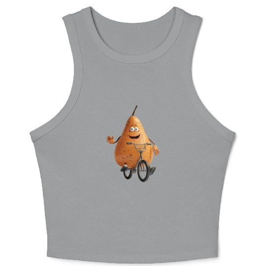 Sweet Potato Crop Tank Top