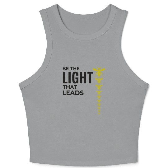 Fireflies Firefly Lightning Bug Insect Collector Crop Tank Top