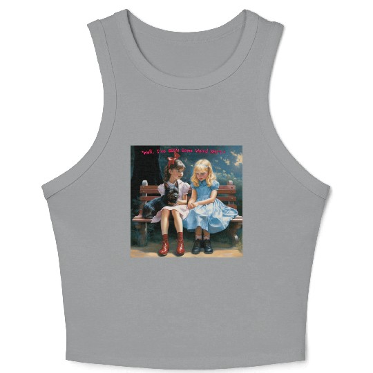Dorothy and Alice hilarious Crop Tank Top