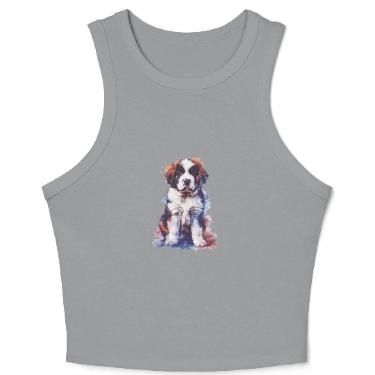 Saint Bernard Crop Tank Top