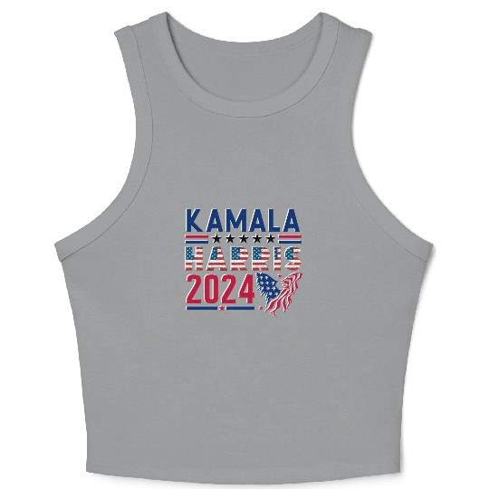 Kamala Harris 2024 Presidential Election Campaign Crop Tank Top