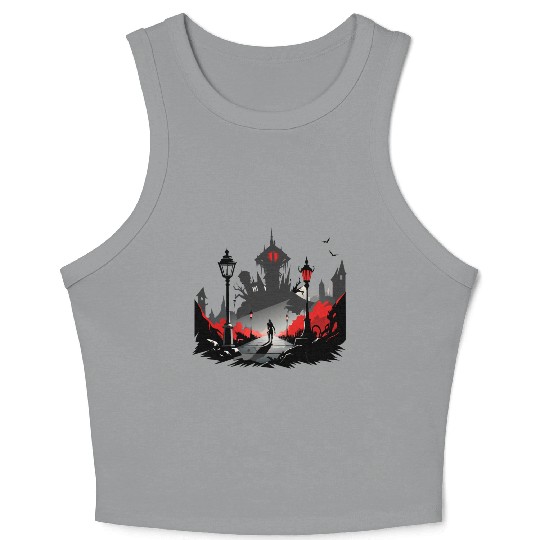 Ghost town Crop Tank Top