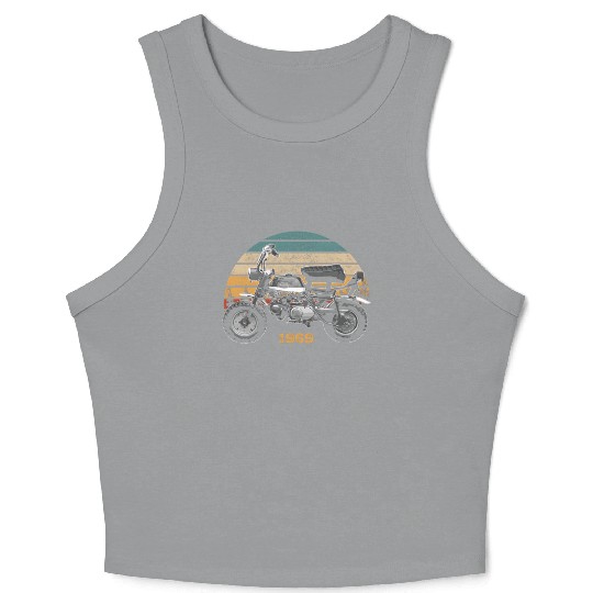 1969 Z50A Monkey Bike Vintage Motorcycle Crop Tank Top