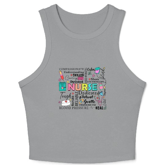 Love NURSE Crop Tank Top