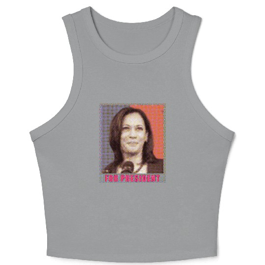 KAMALA Harris PRESIDENT Crop Tank Top