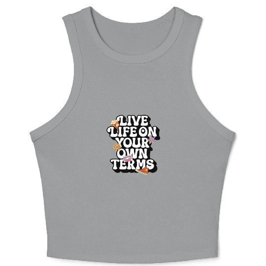 unisex Crop Tank Top