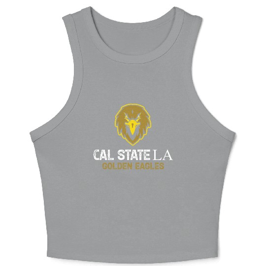 Cal State Los Angeles Golden Eagles Crop Tank Top