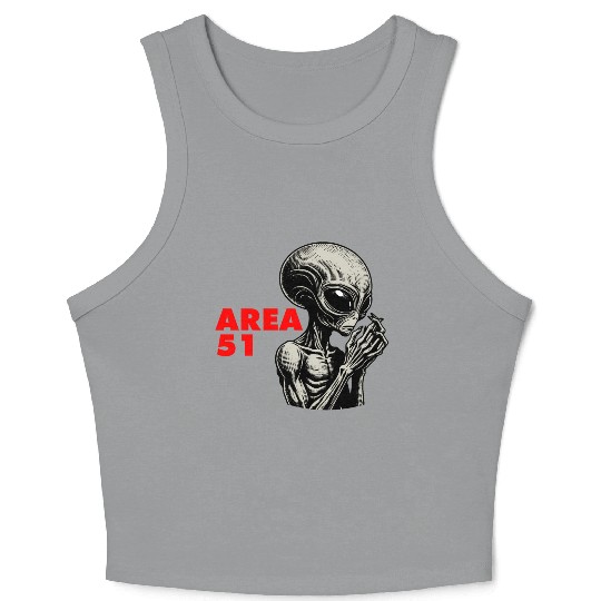 AREA 51 Crop Tank Top