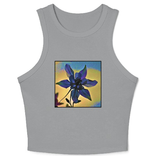 Columbine Color Crop Tank Top
