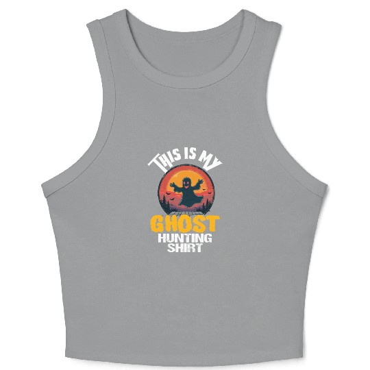 This is my ghost hunting Crop Tank Top