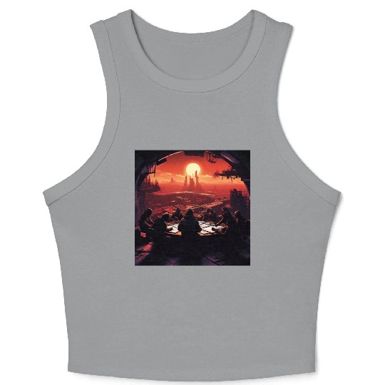 A Group of Rebels Crop Tank Top