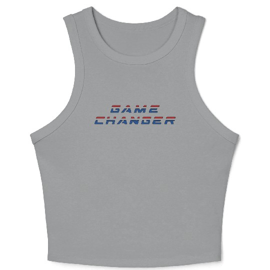 Game Changer logo Crop Tank Top
