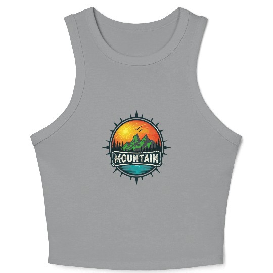 Sunrise Summit Crop Tank Top