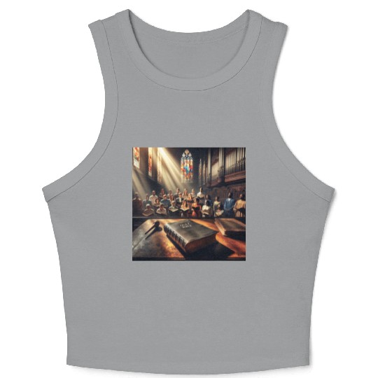 Christian Gospel Crop Tank Top